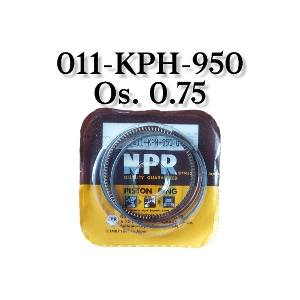 RING SEHER RING PISTON HONDA KARISMA 125 KPH OS 0.75 75 NPP NPR