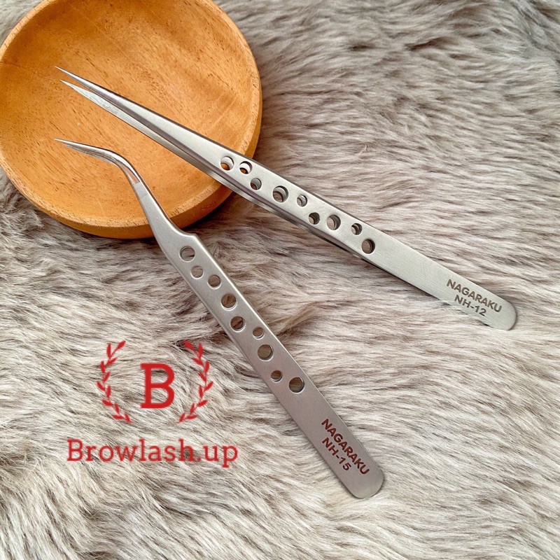 NAGARAKU tweezer pinset eyelash russian NH-15 NH-12 pinset sambung bulu mata