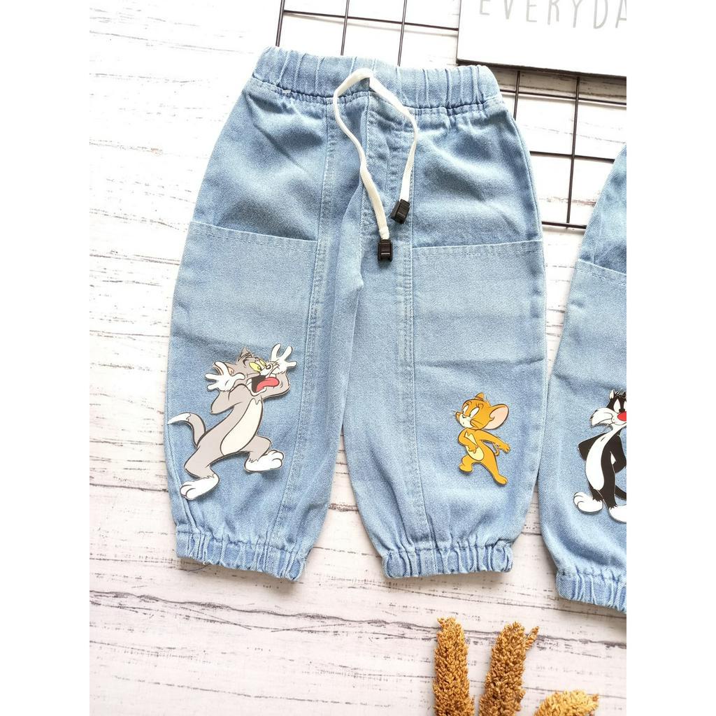 JOGGER JEANS ANAK 1-6 TAHUN/JOGGER SABLON KARAKTER ANAK