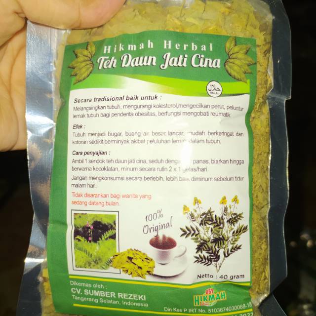 

Teh Pelangsing, Teh Jati Cina