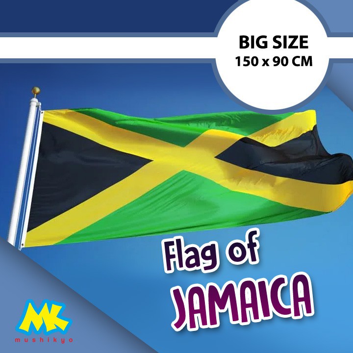 Bendera Jamaika / Jamaica - Jamaican Flag