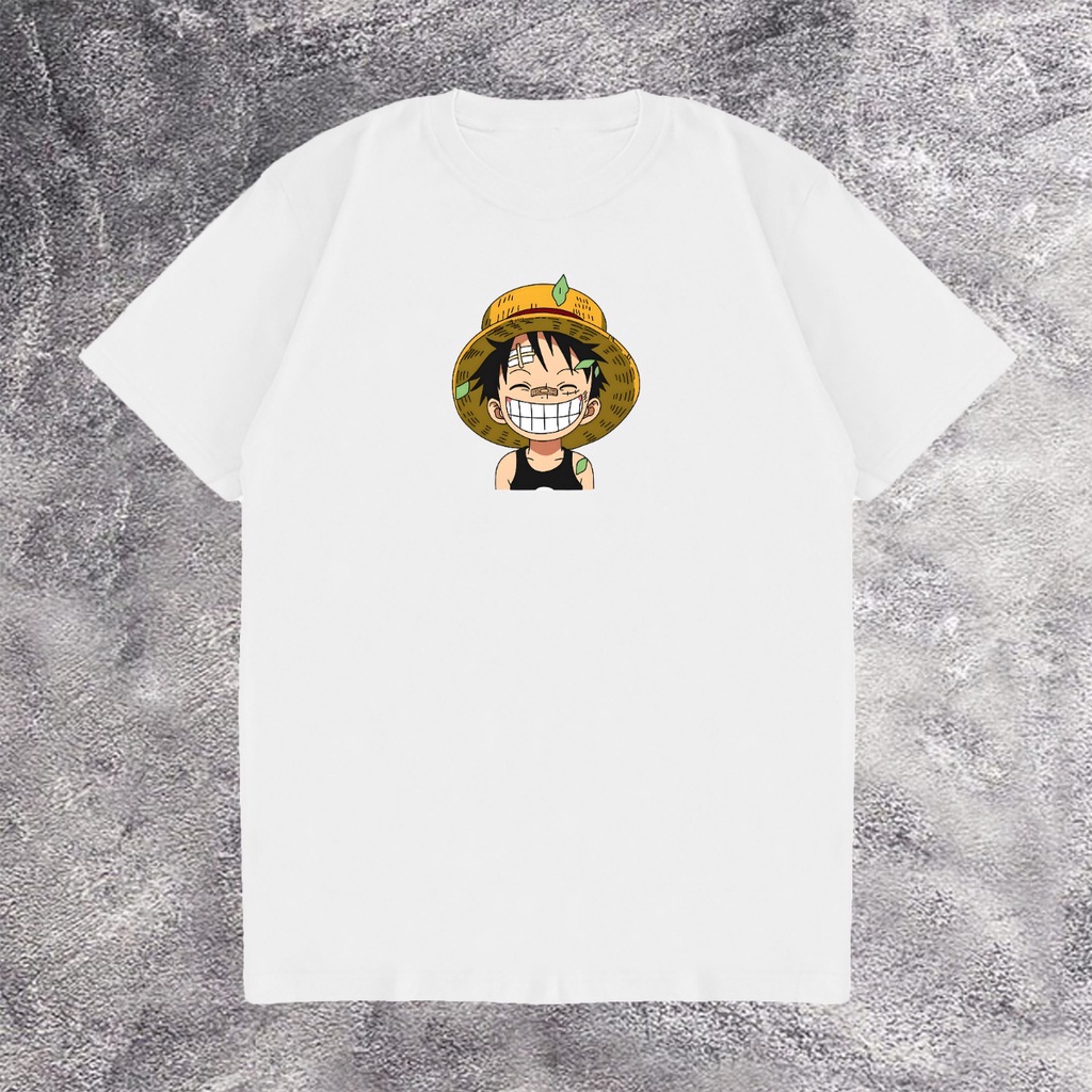 KAOS OVERSIZE LUFFY SMILE ONE PIECE T-SHIRT