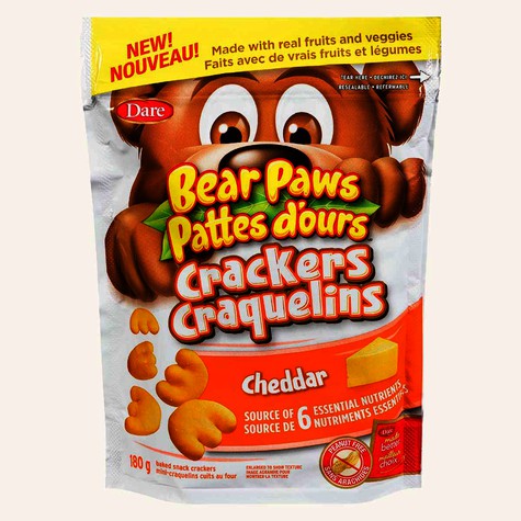 

bear paws crackers 180g