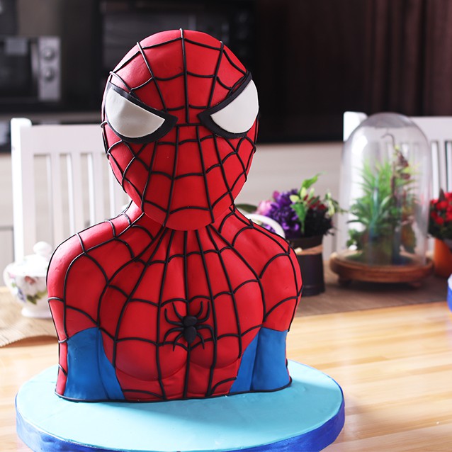 

Kue Ulang Tahun model Spiderman / MOHON BACA KETERANGAN