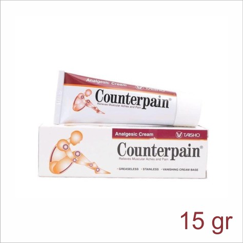 COUNTERPAIN CREAM 15 GR - MEREDAKAN NYERI OTOT