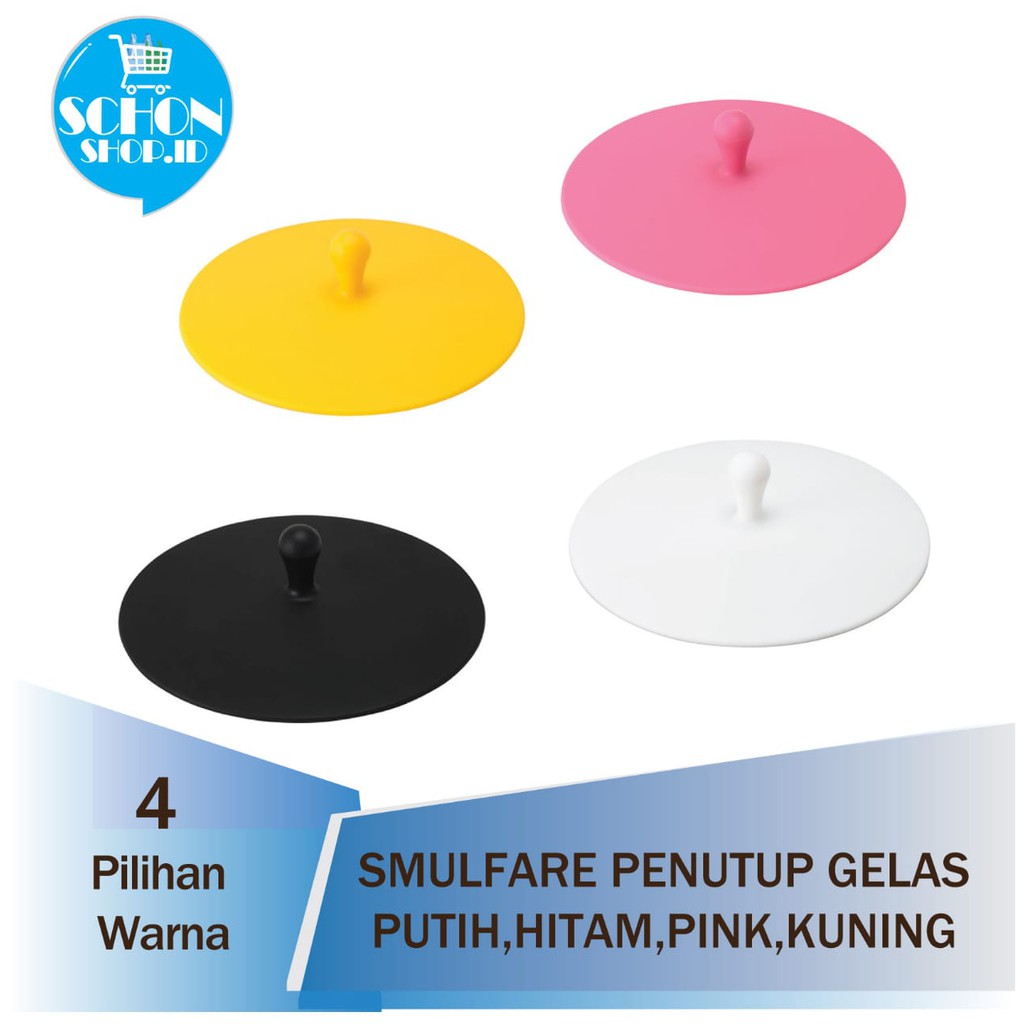 Penutup Gelas Silicone Silikon Tutup Gelas Mug