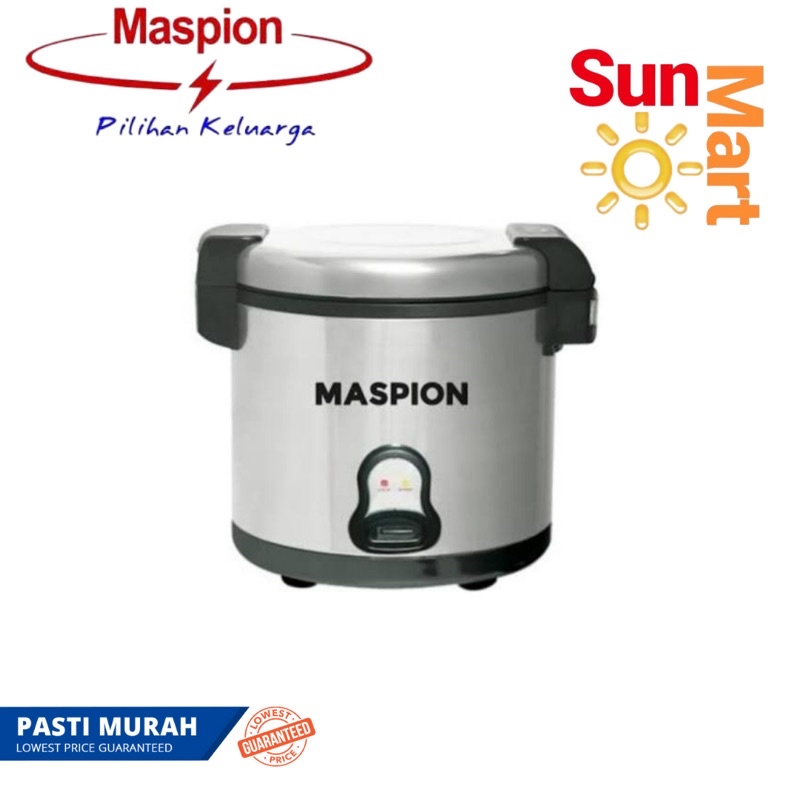 BEST SELLER !! Magic Com Maspion 4015 / Rice Com Maspion MMC 4015 6 Liter