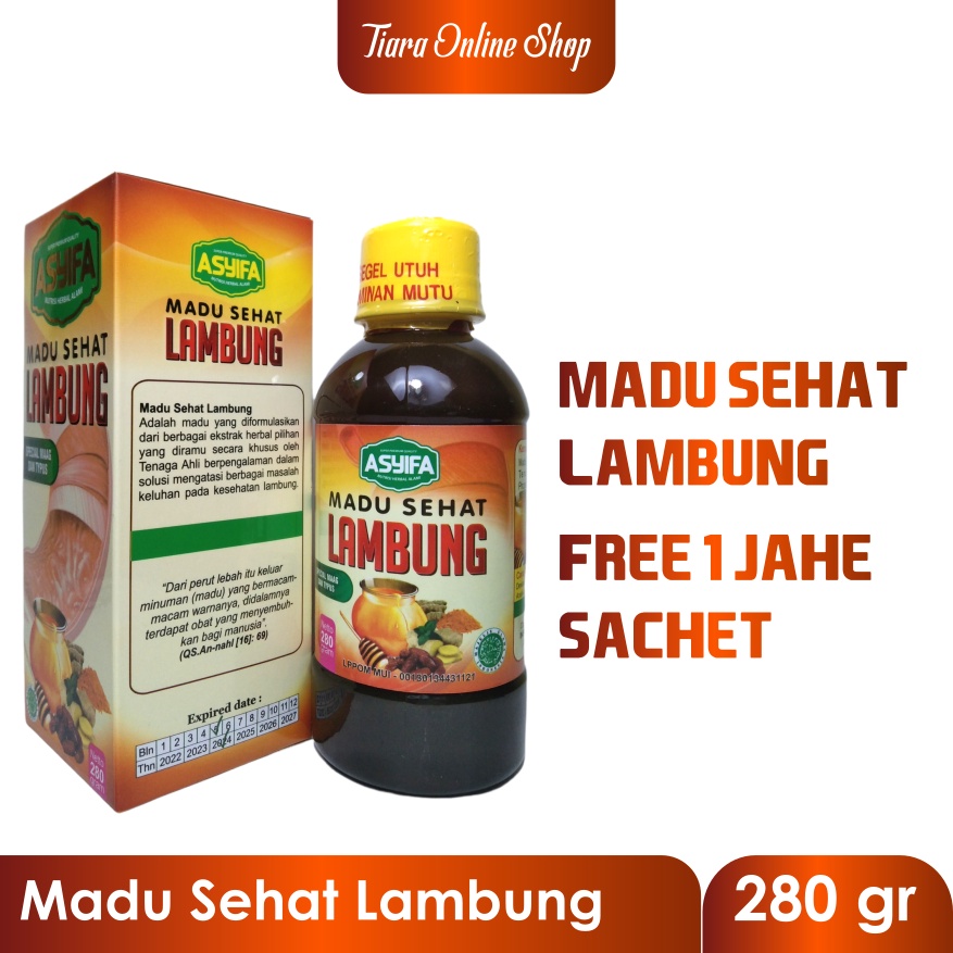 Madu Sehat Lambung Asyifa Asli Madu Lambung | Madu Maag | Lambung Sehat | Madu Gerd | Garansi Madu Asam Lambung | Madu Pencernaan Asyifa | Tukak Lambung | Madu Tyfus