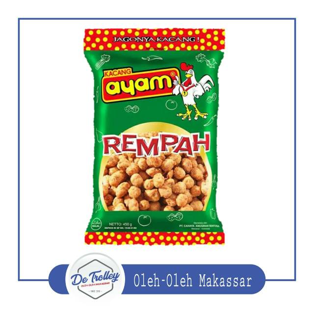 

Kacang Ayam Rempah 225Gram Asli Makassar