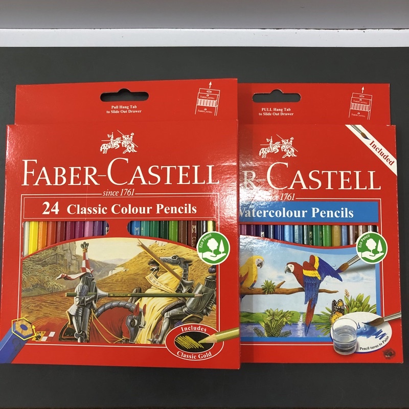 

Faber Castell Pensil Warna isi 24 Classic dan Watercolour