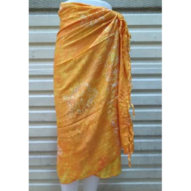 Promo Termurah... Kain Pantai Batik Cerah  Bermotif Monocolour random