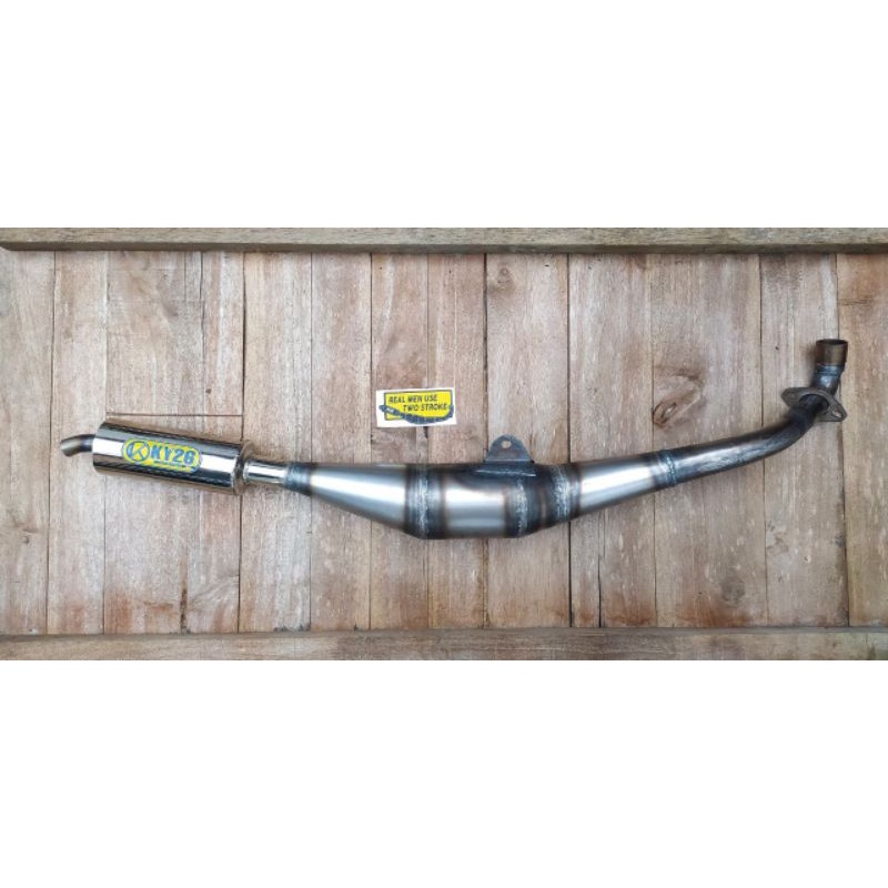 Knalpot Standar Racing Fizr F1zr Force1 Plat Karat by KY26 Racing ( Non Tameng )