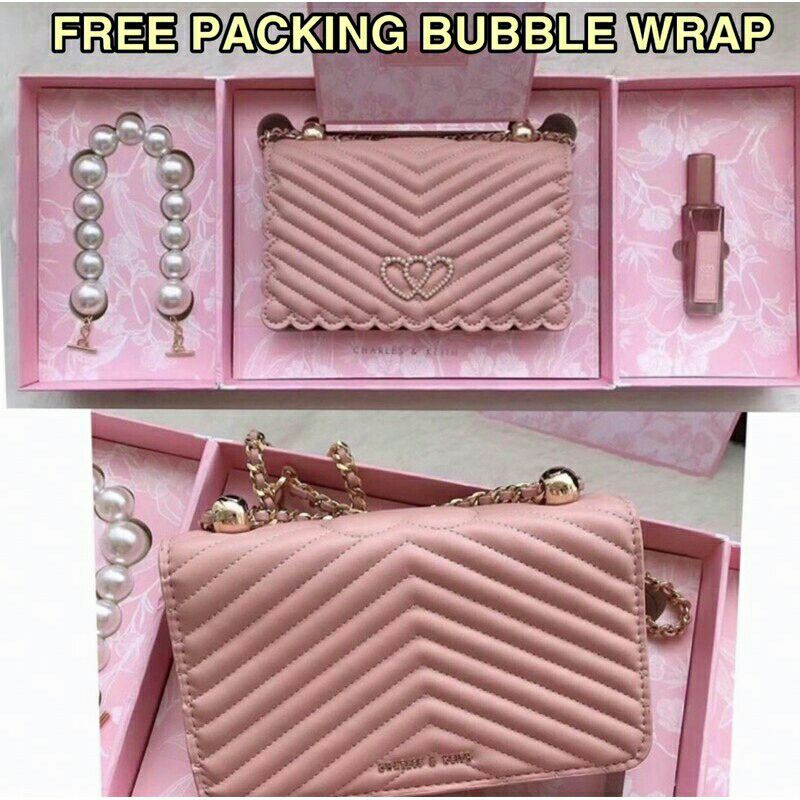 CnK bag love gift box set parfume tas, tas ck gift box