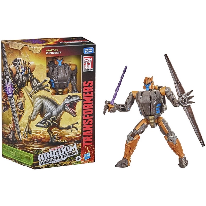 Transformers Kingdom War for Cybertron Dinobot Action Figure [ORI]