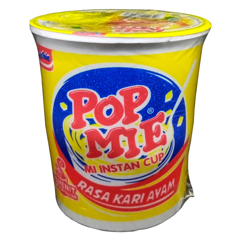 

Indomie Pop Mie Mi Instan Cup Rasa Kari Ayam 75g