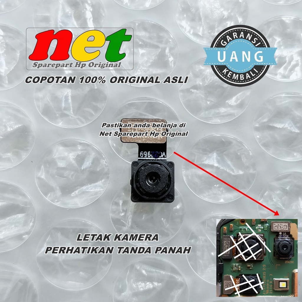 KAMERA BELAKANG ATAS KECIL OPPO A15 CPH2185 ORIGINAL COPOTAN
