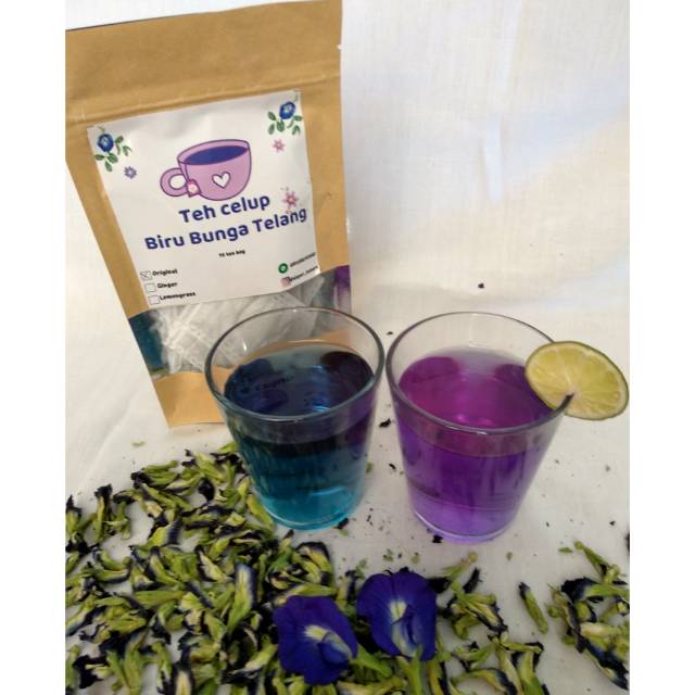 

Teh biru bunga telang (celup)