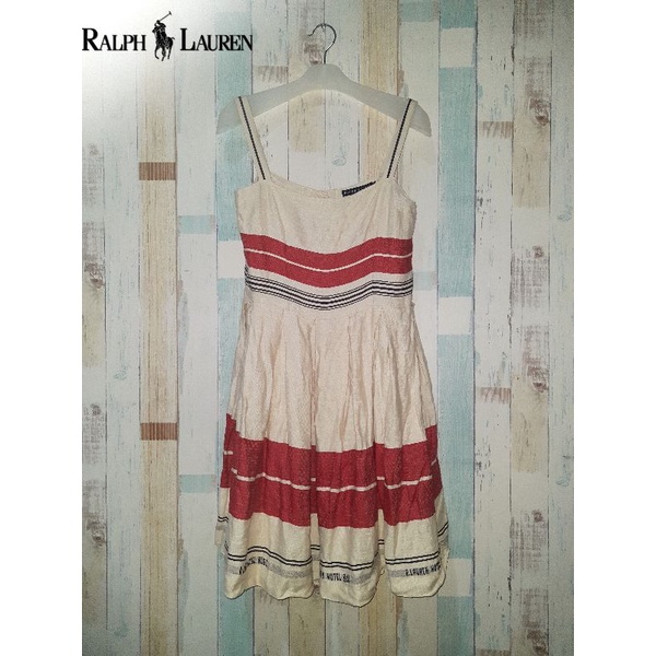 D-01 Ralph & Lauren dress wanita, baju second branded collections