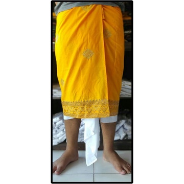 saput kuning semi songket