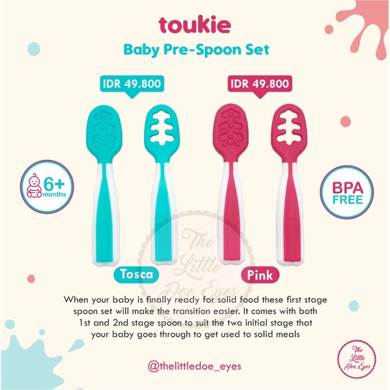 Toukie Baby Pre-spoon Set