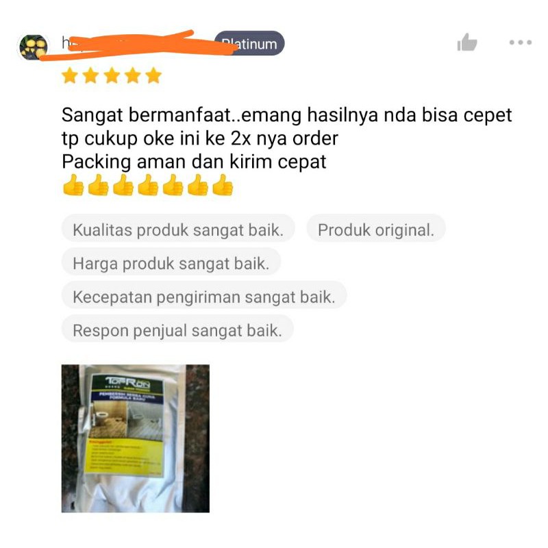 ✨NAGIHI✨ Topron Bubuk Pembersih Keramik Ampuh MURAH