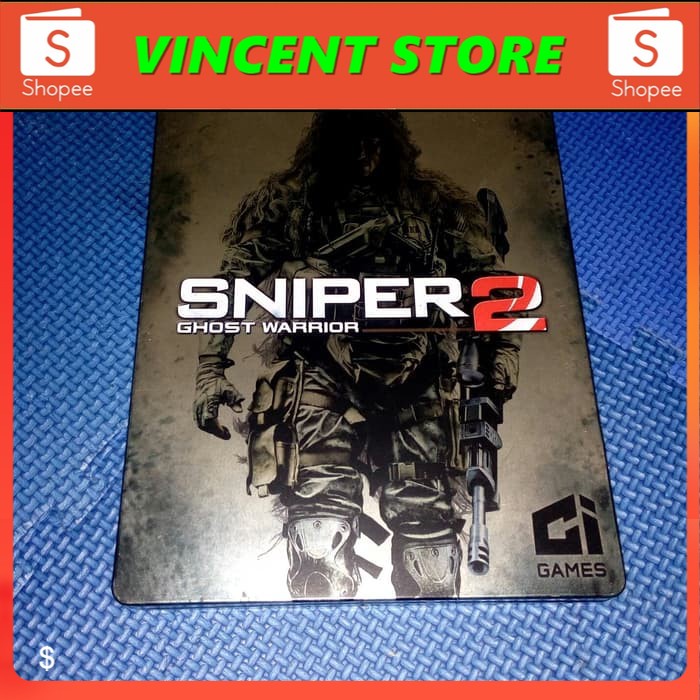 Original    bd PS3 kaset game SNIPER GHOST WARRIOR 2 STEALCASE