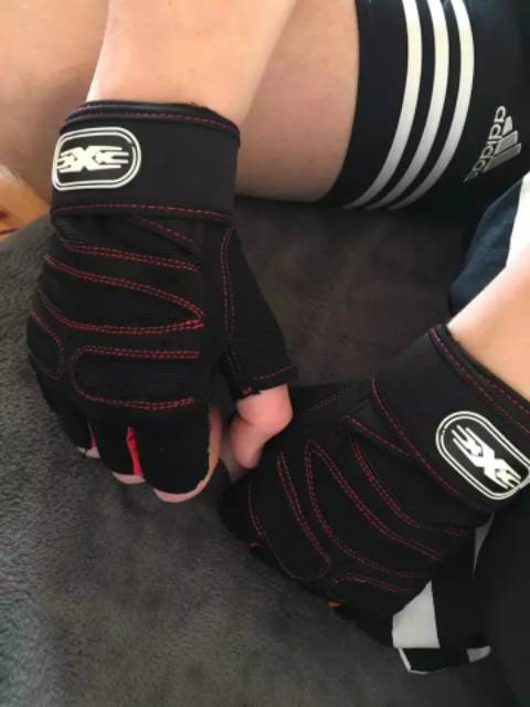 SARUNG TANGAN FITNESS - GYM GLOVES - LIFTING GLOVE PRIA &amp; WANITA