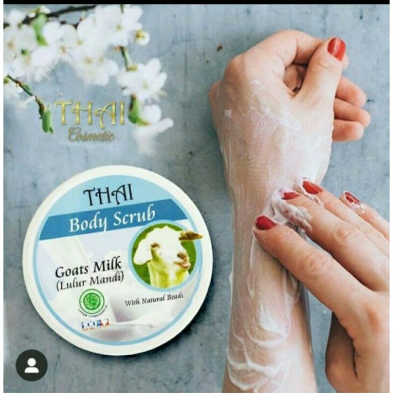 THAI BODY SCRUB GOATS MILK LULUR MANDI SUSU KAMBING BEST SELLER