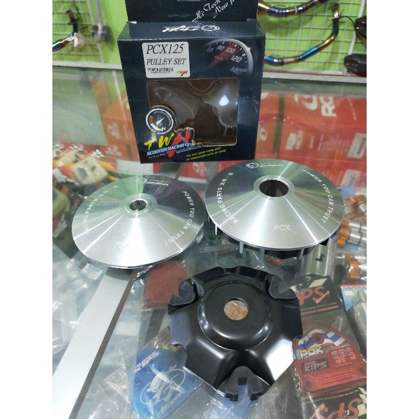 RUMAH ROLLER CVT PULLEY TWH HONDA VARIO 125 / PCX 125 / VARIO 150 PULI PULLEY .KAWAHARA TDR SPS CLD