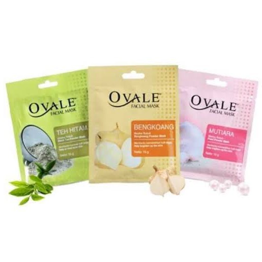 Ovale Facial Mask 15gr // Facial Mask Powder // Face Paper Extra Big