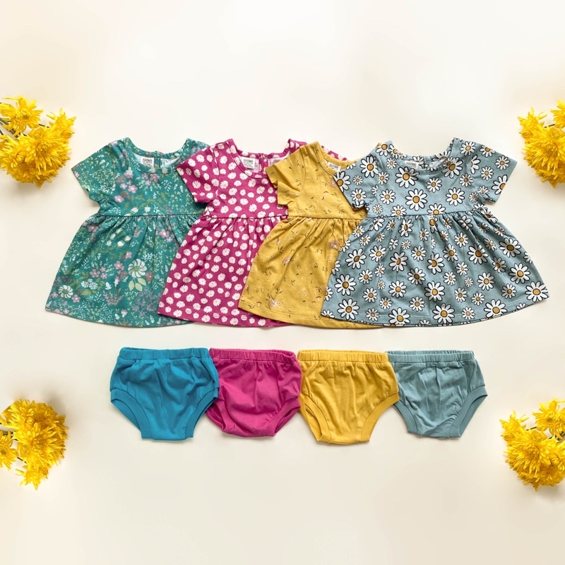 Bohopanna Short Dress 0-10thn / Bohobaby Dress Pendek