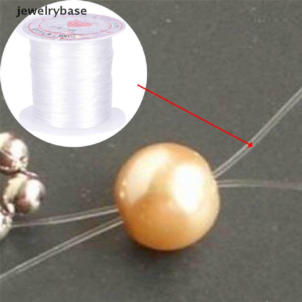 (jewelrybase) Tali Senar Elastis 0.8mm Untuk Membuat Gelang / Kalung Handmade DIY