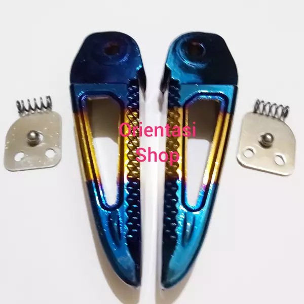 footstep belakang Thailand two-tone bakaran untuk Honda beat Vario Scoopy spacy, Yamaha Mio, Xeon