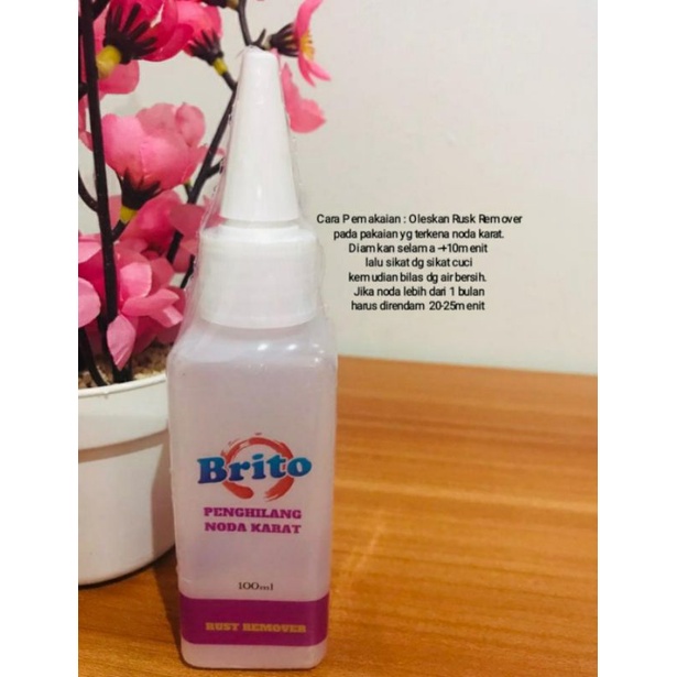 Brito Penghilang Noda Karat Pakaian 100ml