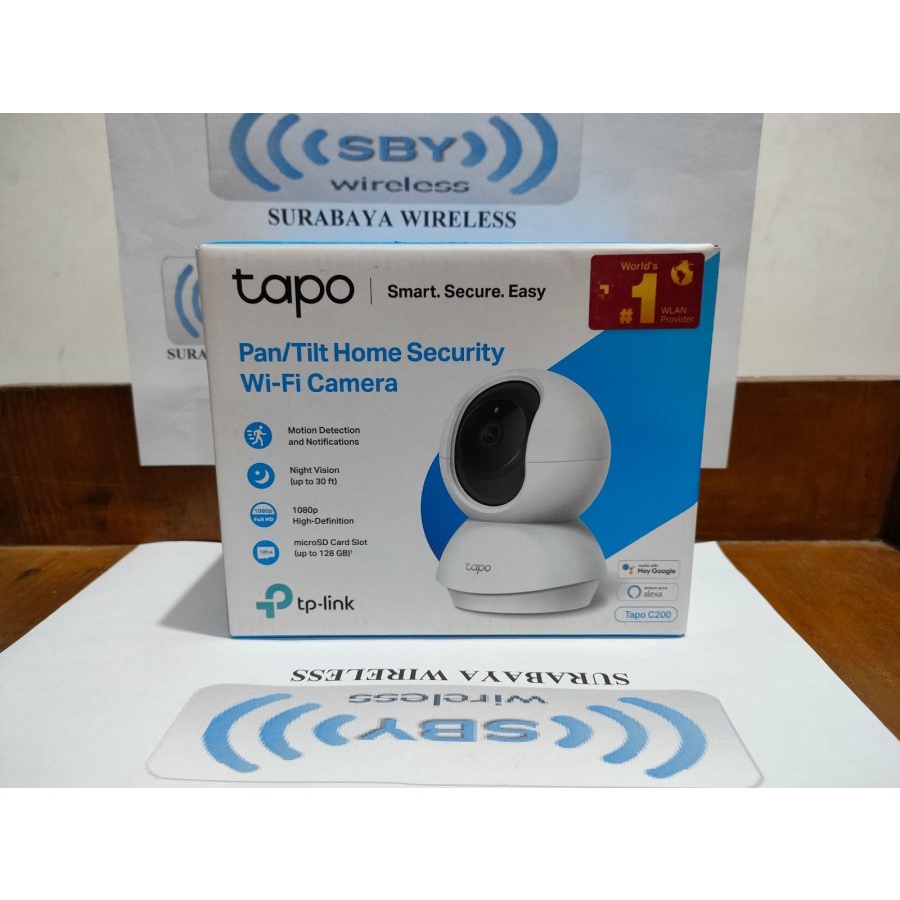 TPLINK Tapo C200 Pan/Tilt IP Kamera Home Security Wi-Fi Camera IP Baby Camera CCTV 1080P