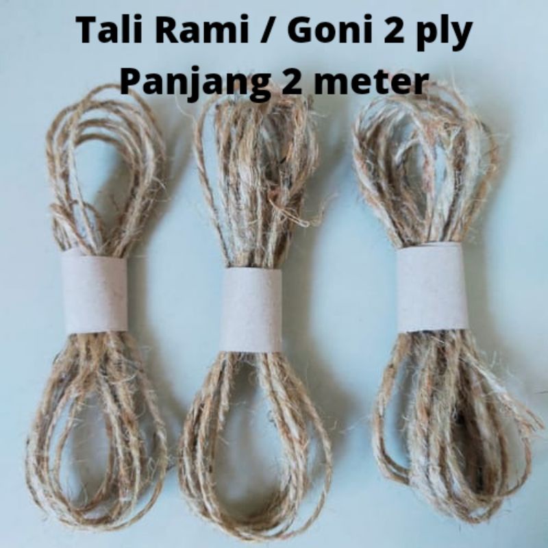 

Tali Rami / Goni Panjang 2 meter | Tebal 2 ply