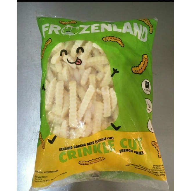 

Kentang Goreng Crinkle Cut