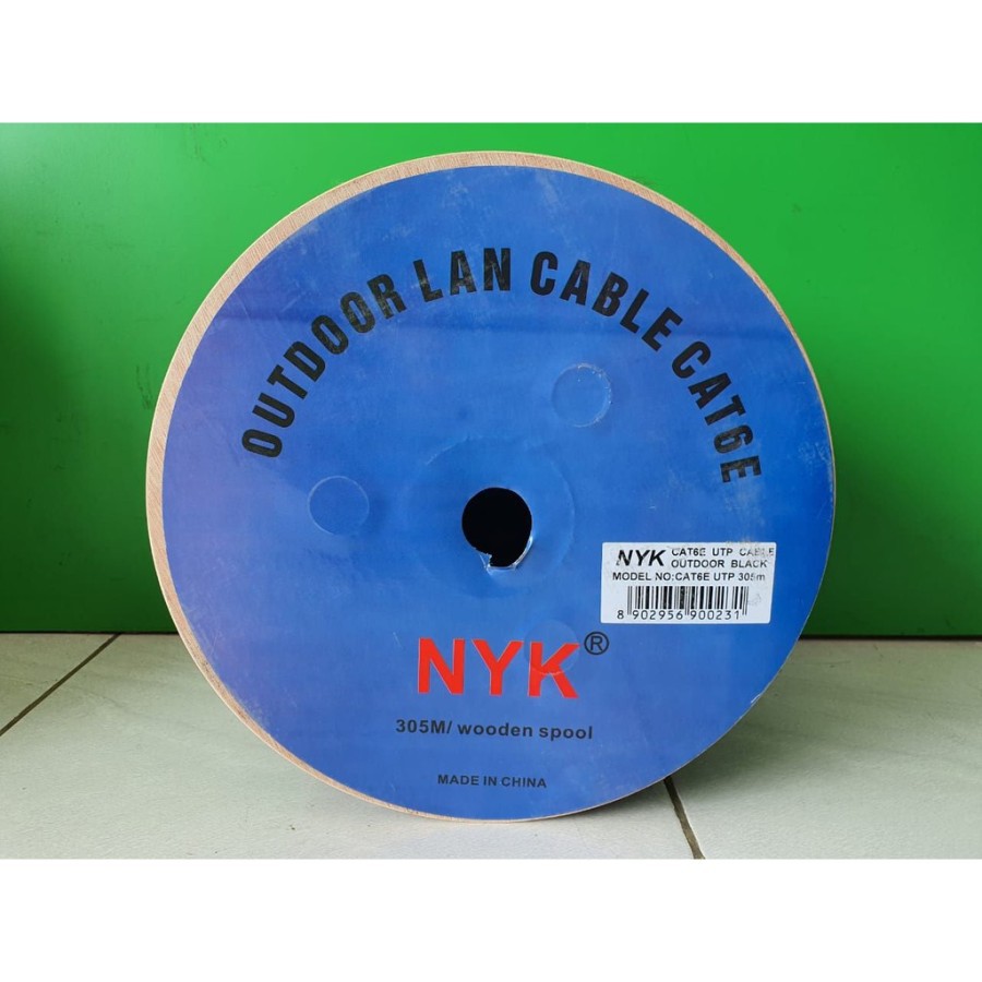 NYK Kabel LAN Outdoor UTP CAT6e 305 Meter