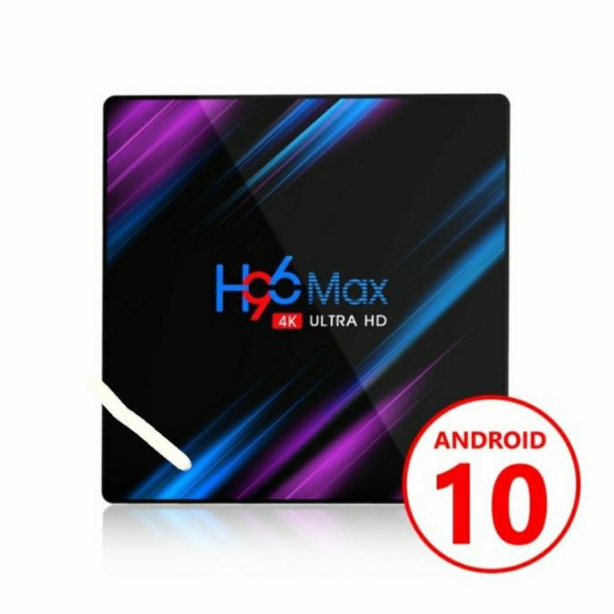 H96 Max 4GB/64GB Android 10.0 STB Android TV Box RK3318 Quad Core