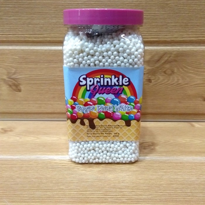 

Sprinkle pearls white 4mm 500gr