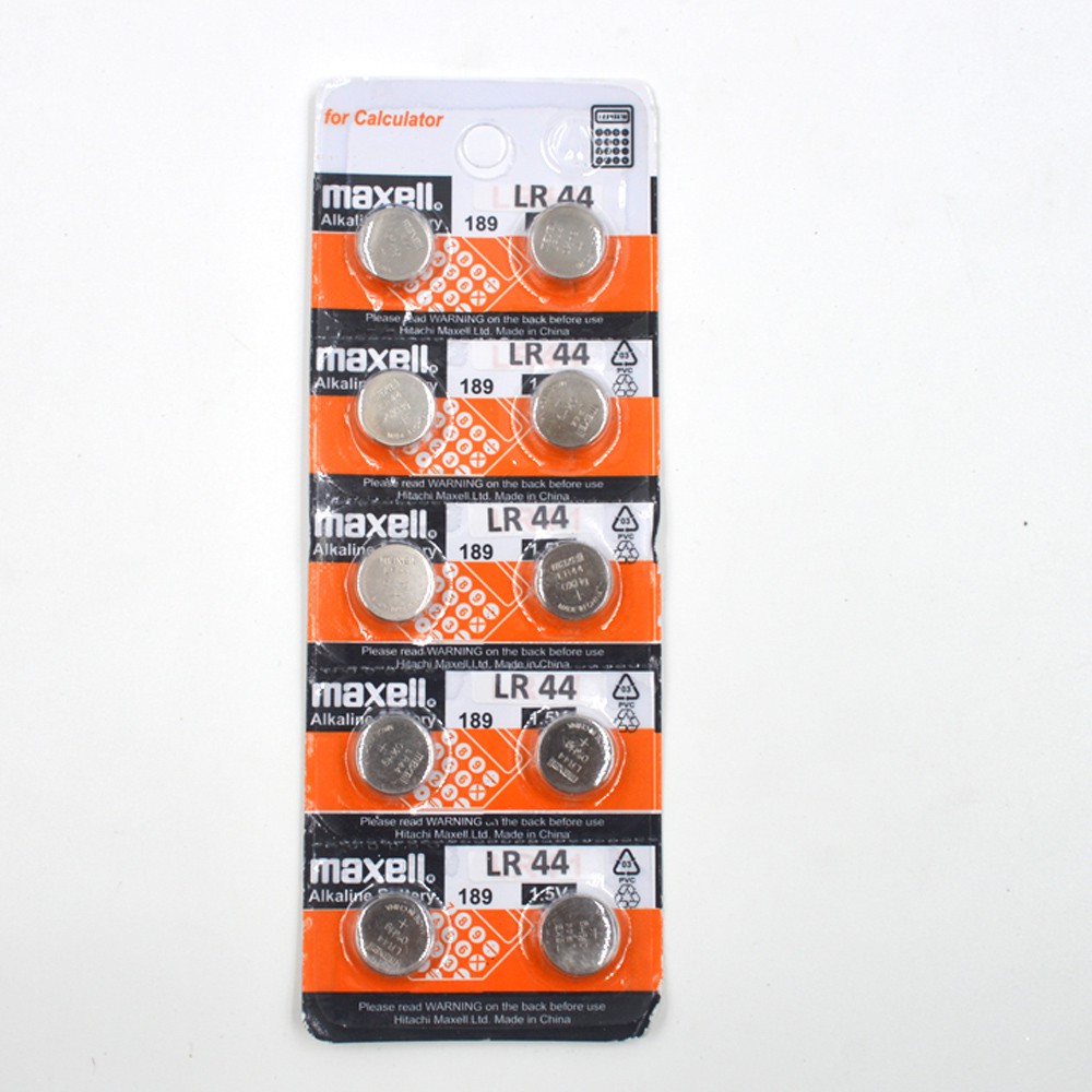 Baterai Maxell LR44 Original