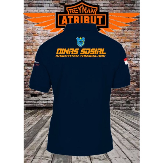 kaos polo kemensos/ kaos wangki kemensos/ kaos berkerah kemensos