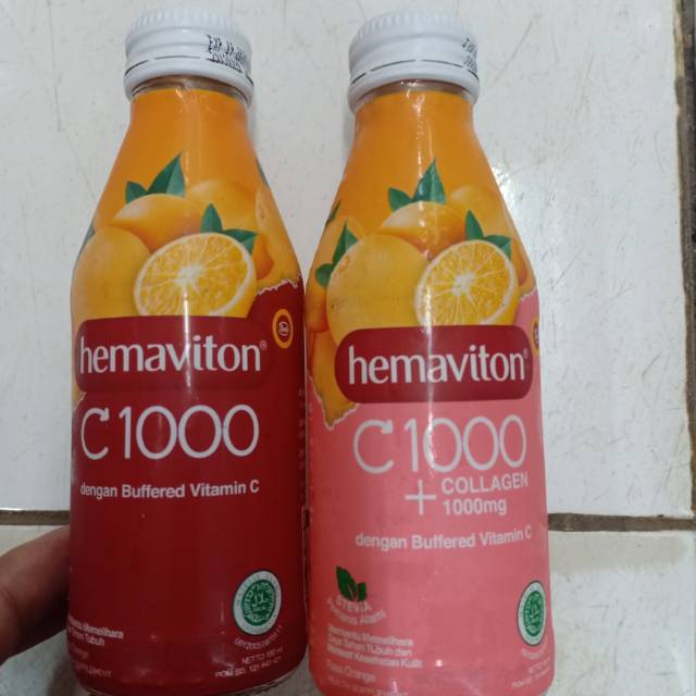 Hanya Hari Ini Hemaviton C 1000 With Collagen Kemasan Botol Kaca Shopee Indonesia