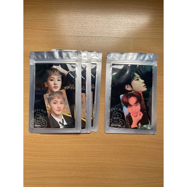 NCT U Universe Let's Play Ball 4x6 Postcard + Photocard Set Mark Doyoung
