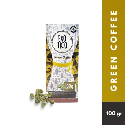 

EXOTICO Sumatra Green Instant Coffee 100gr
