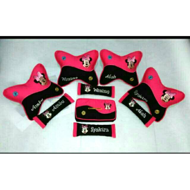 Bantal mobil mickey mouse