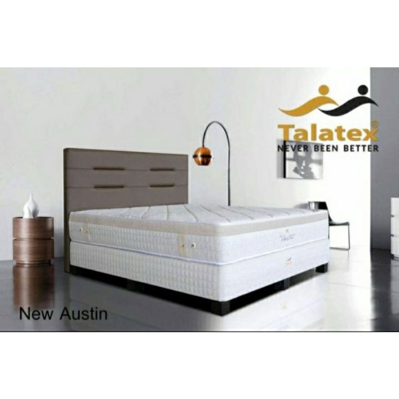 TALATEX SPRINGBED NEW AUSTIN BONUS BANTAL GULING MATRAS PROTECTOR