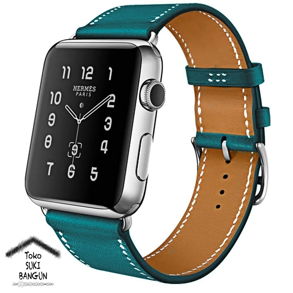 Strap Apple Watch Series 8 7 6 5 4 3 2 1 41mm 40mm 38mm TALI JAM SINGLE TOUR Leather