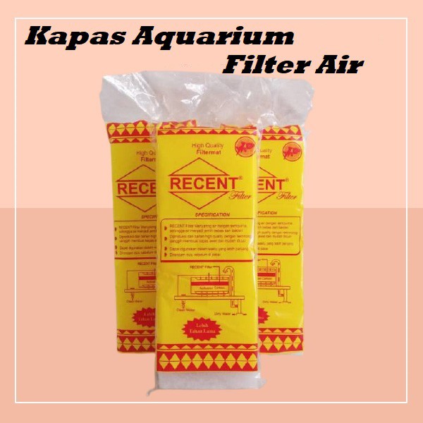 Kapas Aquarium Filter Air Busa Saring Air Aquarium Premium Filter Kapas Ikan Akuarium Kapas Saring