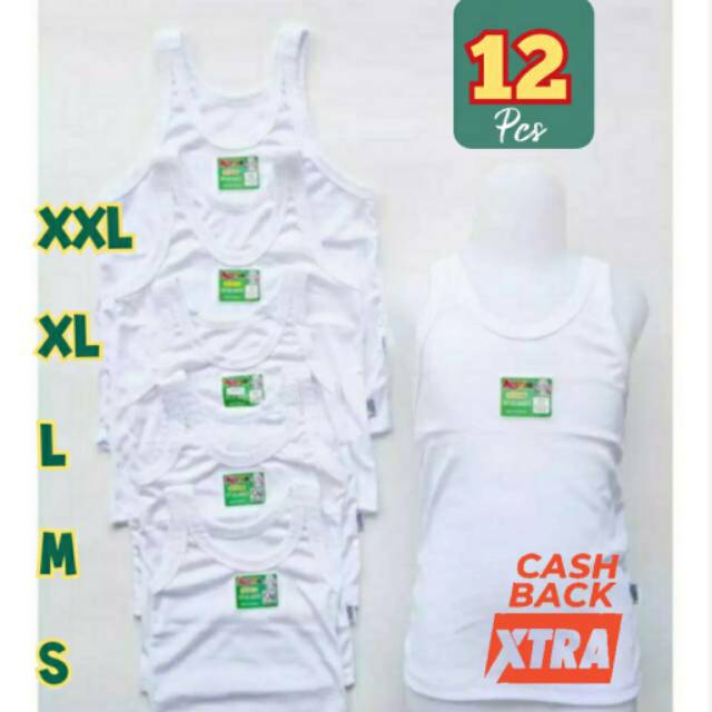 12 Singlet Anak Agree Lusinan Kaos Dalam